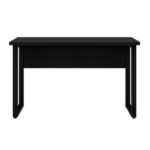 Móveis para Escritório Mesa Escritório PÉ QUADRO - 1,70x0,70m - S/ Gavetas - PRETO / PRETO - 26003