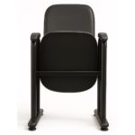 Auditório Poltrona Auditório Rebatível  01 Lugar – Linha Premium - Corino Preto - 38101