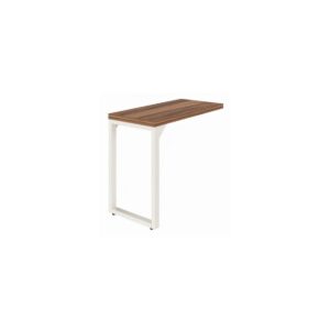 Mesa AUXILIAR SIMPLES 0,90x0,45m - NOGAL SEVILHA/BRANCO - 34304