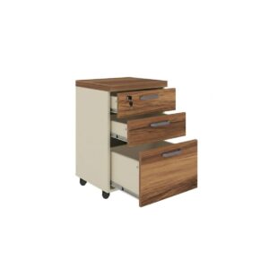 Móveis para Escritório Gaveteiro Móvel para Escritório com Chave -0,68x0,46x0,40cm - Organização e Segurança no Estilo - 34313