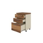 Móveis para Escritório Gaveteiro Móvel para Escritório com Chave -0,68x0,46x0,40cm - Organização e Segurança no Estilo - 34313
