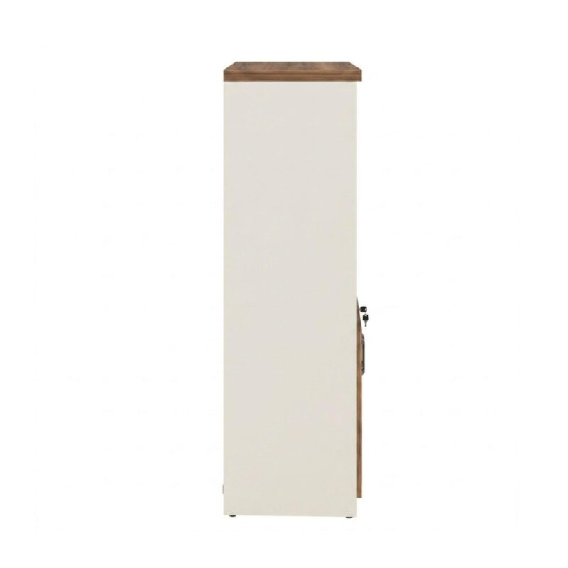 Móveis para Escritório Armário para Escritório com Chave e Prateleiras 161x80x45cm Nogal Sevilha - 34316