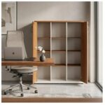 Móveis para Escritório Armário para Escritório Organizador de Documentos com Chave 161x120x45cm - 34415