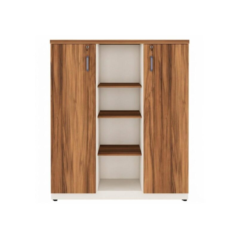 Móveis para Escritório Armário para Escritório Organizador de Documentos com Chave 161x120x45cm - 34415