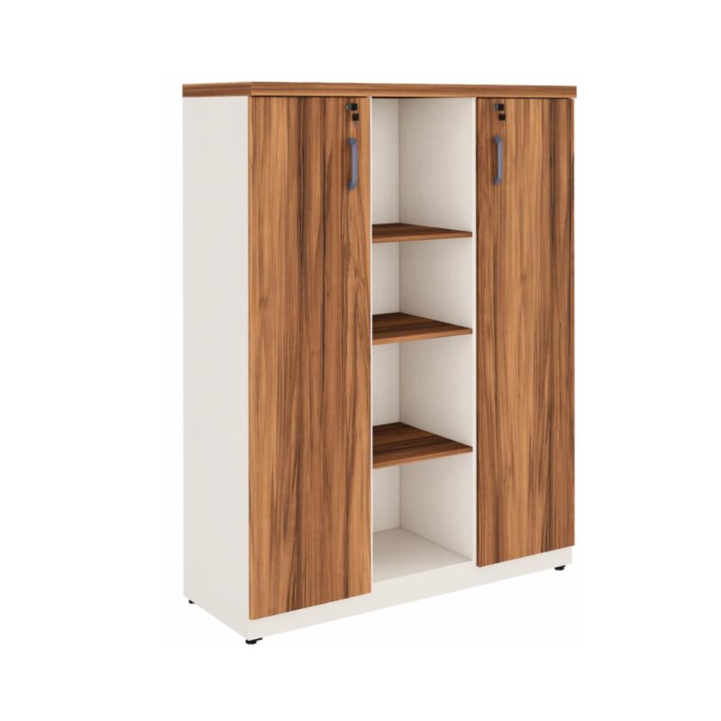 Móveis para Escritório Armário para Escritório Organizador de Documentos com Chave 161x120x45cm - 34415