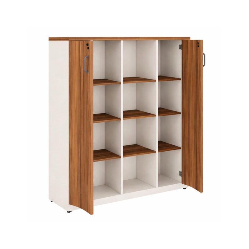 Móveis para Escritório Armário para Escritório Organizador de Documentos com Chave 161x120x45cm - 34415