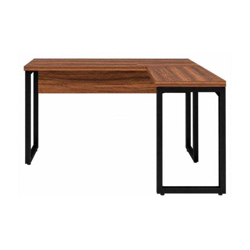 Móveis para Escritório Mesa de Escritório em L Diretor Premium 170x160cm Tampo 40mm – Sevilha / Preto - 24478