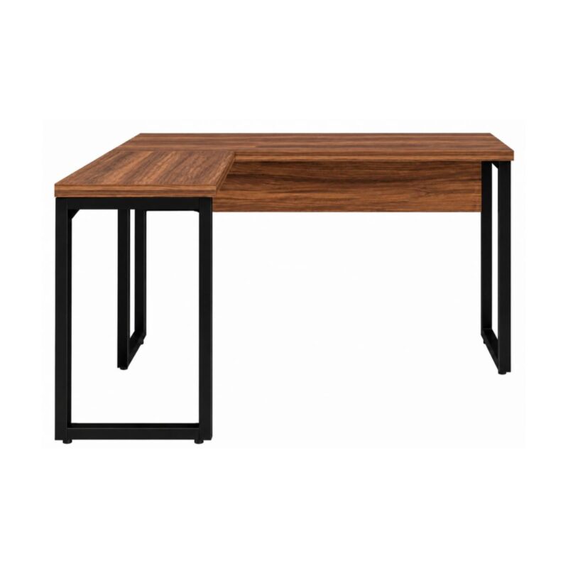 Móveis para Escritório Mesa de Escritório em L Diretor Premium 170x160cm Tampo 40mm – Sevilha / Preto - 24478