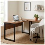 Móveis para Escritório Mesa de Escritório em L Diretor Premium 170x160cm Tampo 40mm – Sevilha / Preto - 24478