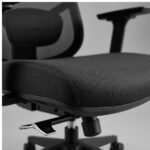 Cadeira Escritório Cadeira Presidente Ergonômica Premium com Ajuste 3D e Tela Mesh Preta TOKYO - 32887
