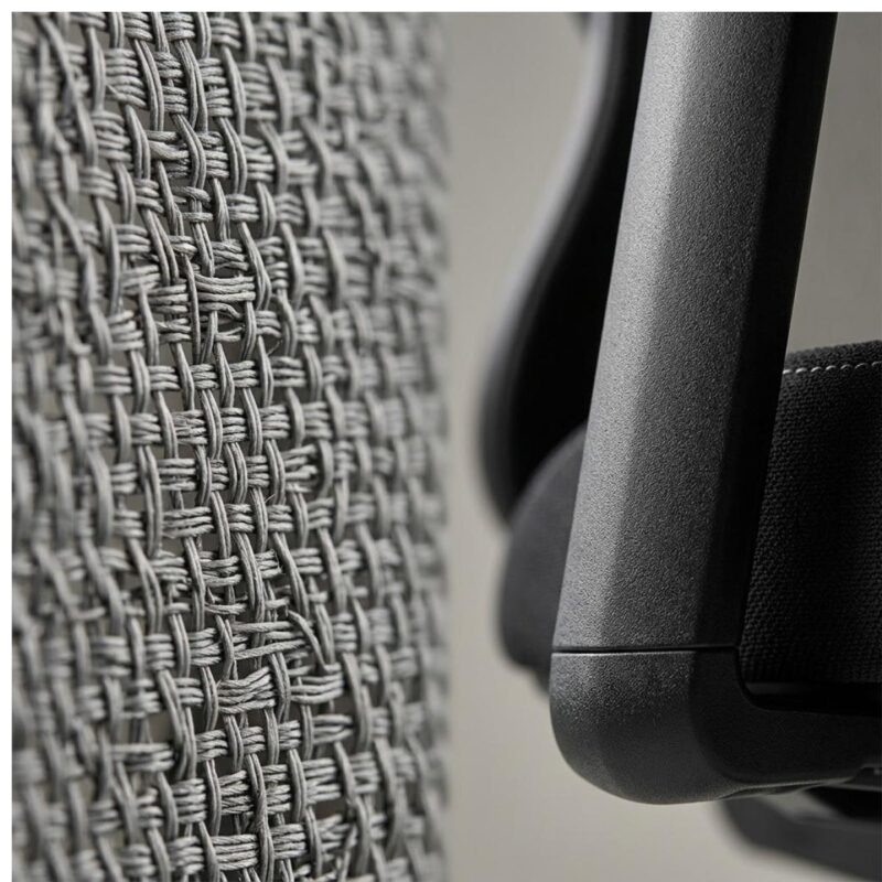 Cadeira Escritório Cadeira Presidente Ergonômica Premium com Ajuste 3D e Tela Mesh Preta TOKYO - 32887