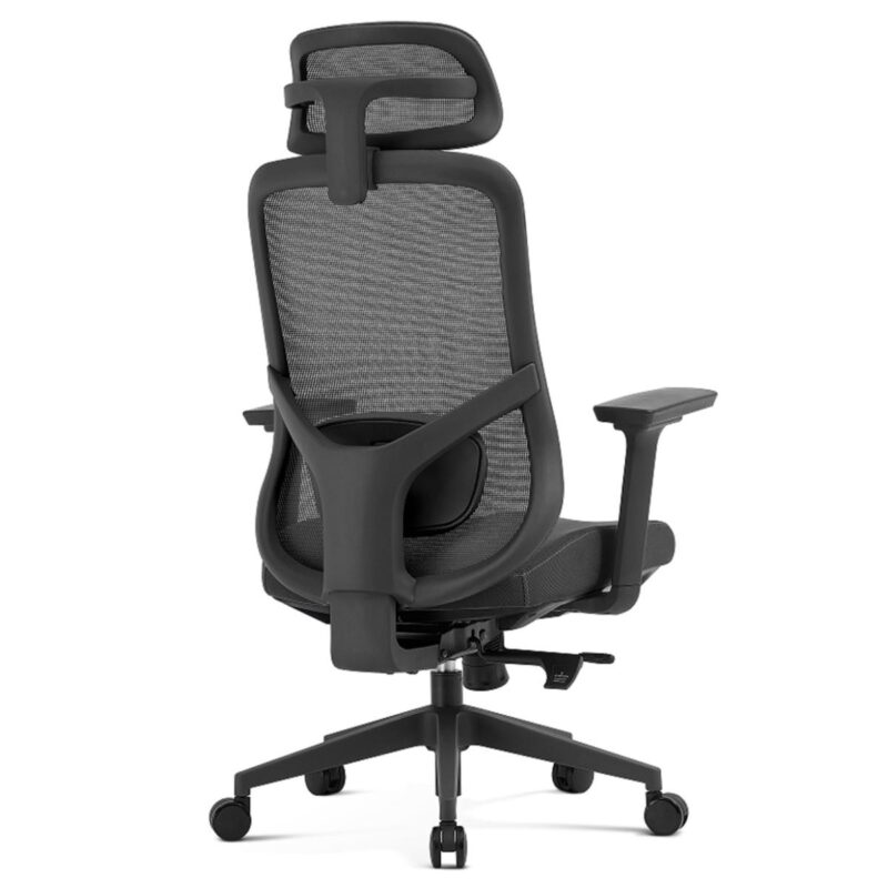 Cadeira Escritório Cadeira Presidente Ergonômica Premium com Ajuste 3D e Tela Mesh Preta TOKYO - 32887
