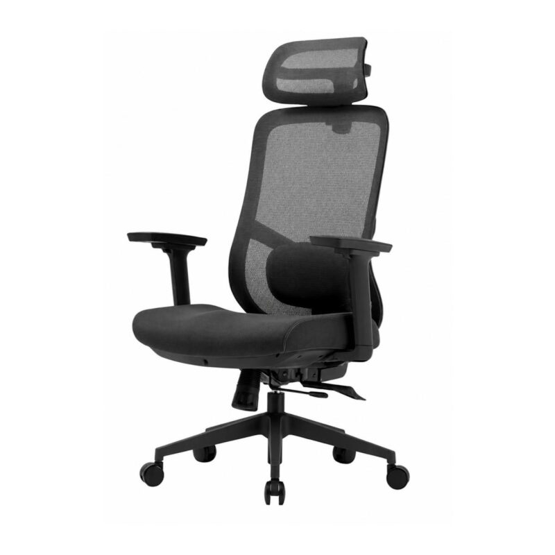 Cadeira Escritório Cadeira Presidente Ergonômica Premium com Ajuste 3D e Tela Mesh Preta TOKYO - 32887