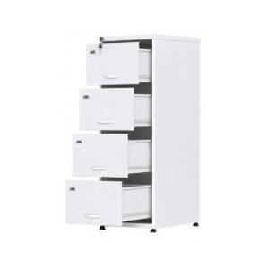 Arquivo de Aço 4 Gavetas para Pasta Suspensa com Chave Linha Aço Chapa 26 - 13104