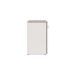 Móveis para Escritório Armário Baixo Escritório com 02 Portas - 0,80x0,0,46m - Fresno / Branco - 71024