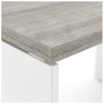 Móveis para Escritório Mesa para Escritório 1,70x0,70m - Com Gavetas - Fresno / Branco - 71105