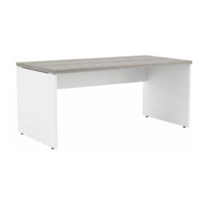 Móveis para Escritório Mesa para Escritório Reta 1,70x0,70m - S/ Gavetas - Fresno / Branco - 71104