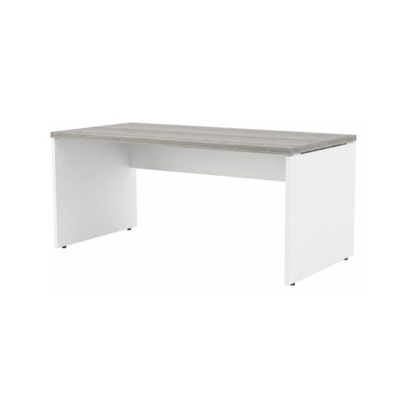 Móveis para Escritório Mesa para Escritório Reta 1,50x0,60m - S/ Gavetas - Fresno / Branco - 71103