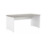 Móveis para Escritório Mesa para Escritório Reta 1,50x0,60m - S/ Gavetas - Fresno / Branco - 71103