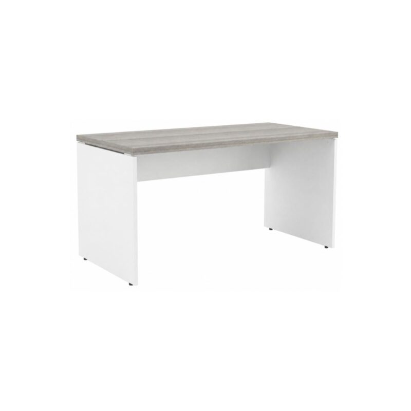 Móveis para Escritório Mesa para Escritório Reta 1,20x0,60m - S/ Gavetas - Fresno / Branco - 71102