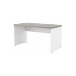 Móveis para Escritório Mesa para Escritório Reta 1,20x0,60m - S/ Gavetas - Fresno / Branco - 71102