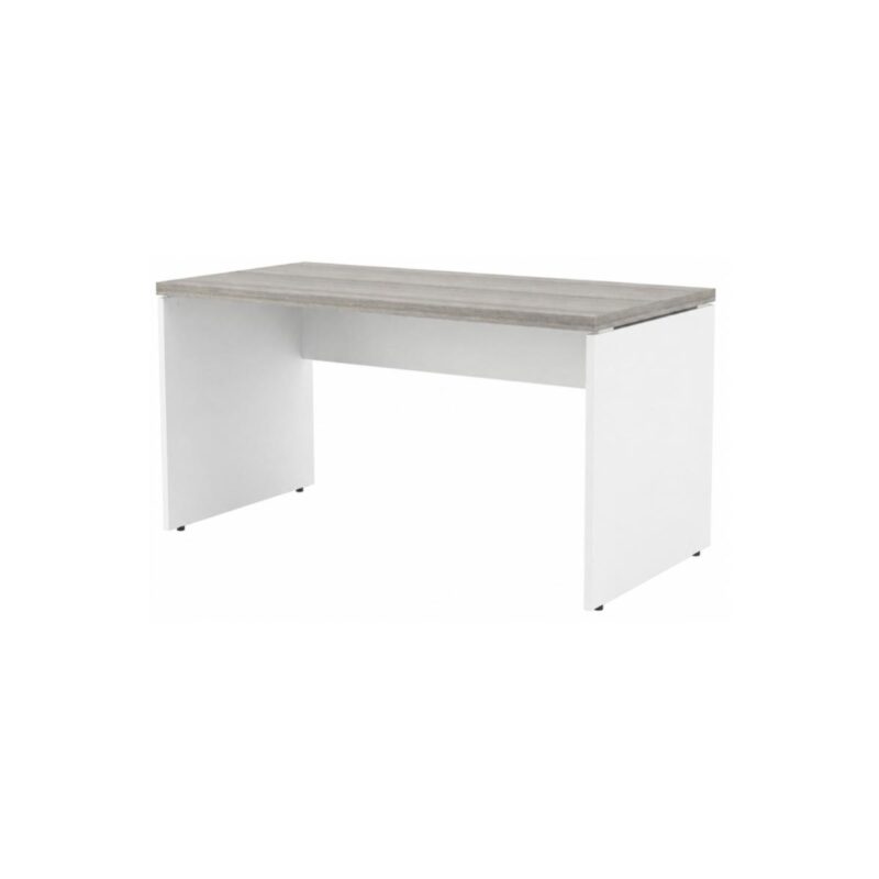 Móveis para Escritório Mesa para Escritório Reta 1,20x0,60m - S/ Gavetas - Fresno / Branco - 71102