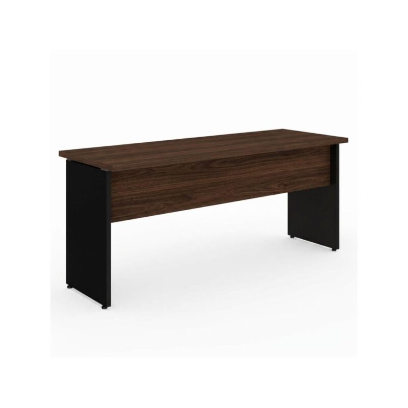 Móveis para Escritório Mesa para Escritório 1,20x0,60m - Sem Gavetas - Louro / Preto - 23470