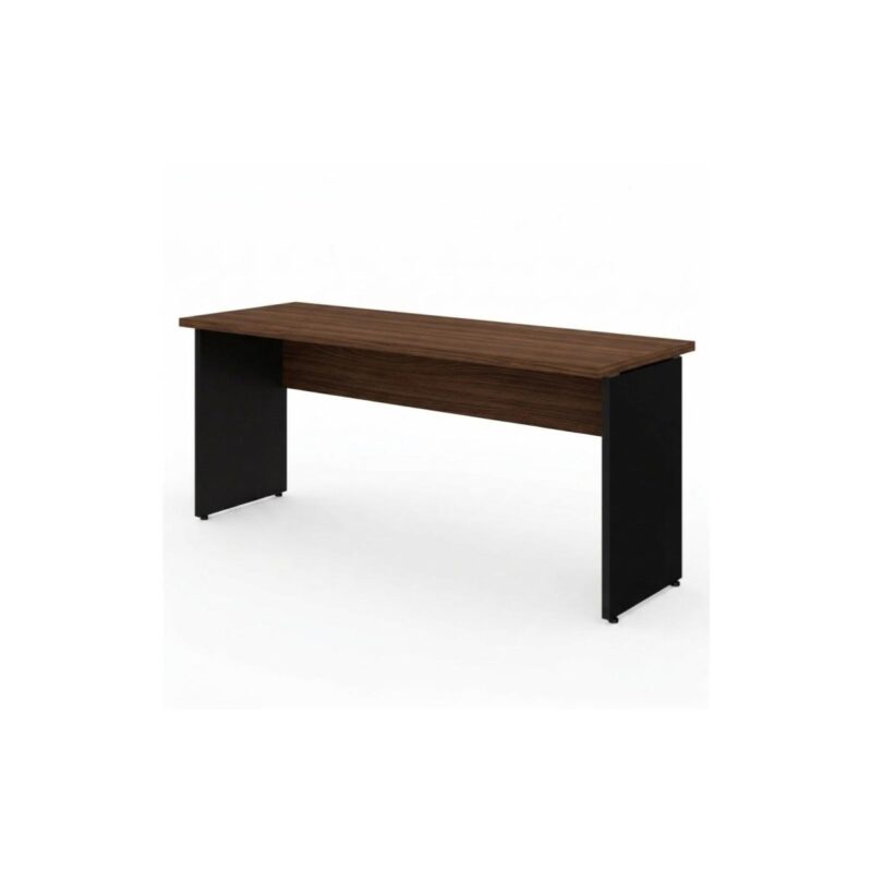 Móveis para Escritório Mesa para Escritório 1,20x0,60m - Sem Gavetas - Louro / Preto - 23470