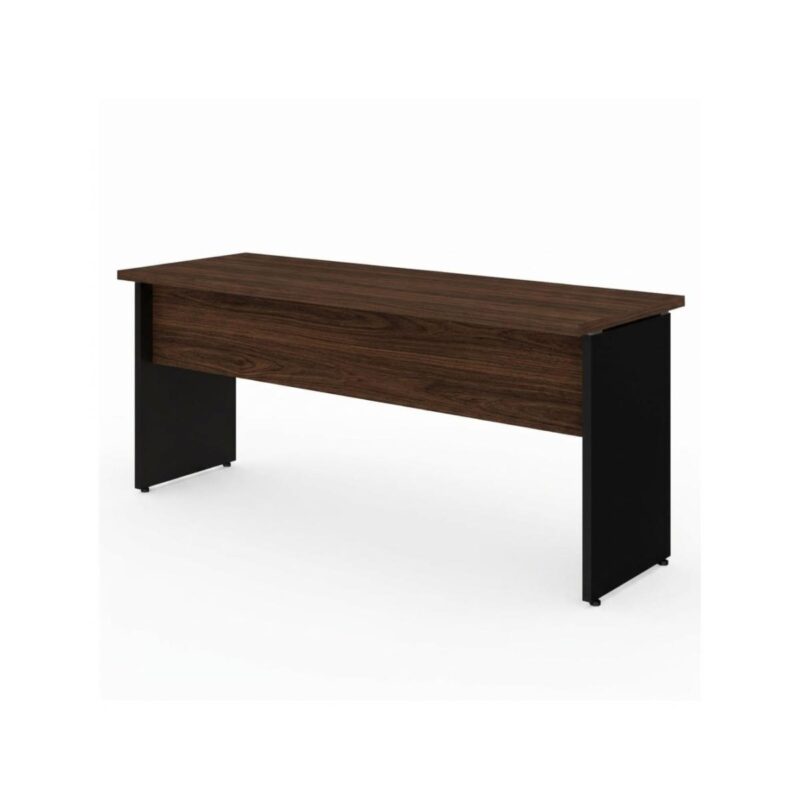 Móveis para Escritório Mesa para Escritório 1,20x0,60m - Sem Gavetas - Louro / Preto - 23470