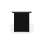 Móveis para Escritório Mesa para Escritório 1,20x0,60m - Sem Gavetas - Louro / Preto - 23470