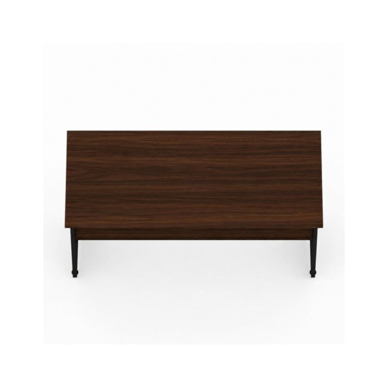 Móveis para Escritório Mesa para Escritório 1,20x0,60m - Sem Gavetas - Louro / Preto - 23470