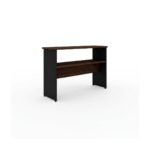 Móveis para Escritório Aparador de Madeira 1,20x0,80x0,35cm - Louro / Preto - 21437