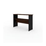 Móveis para Escritório Aparador de Madeira 1,20x0,80x0,35cm - Louro / Preto - 21437