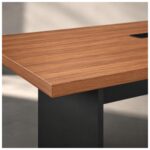 Móveis para Escritório Mesa de Reunião 200x90 Tampo 40mm para Escritório