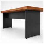 Móveis para Escritório Mesa de Reunião 200x90 Tampo 40mm para Escritório