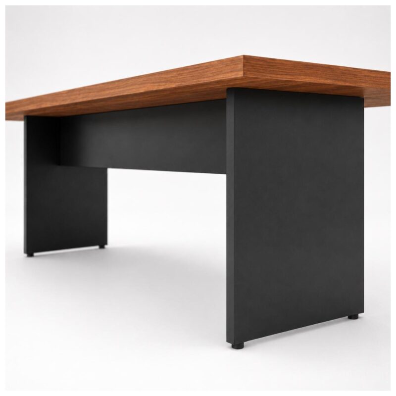 Móveis para Escritório Mesa de Reunião 200x90 Tampo 40mm para Escritório