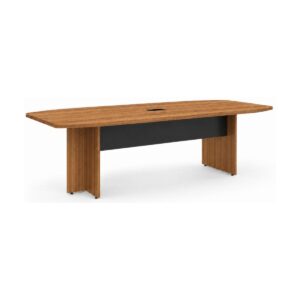 Mesa de Reunião Diretoria BOTE - 2,80x1,20m - Sevilha / Preto - 22016