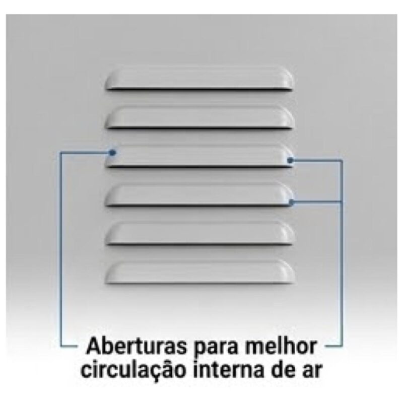 Roupeiro de Aço 8 Portas com Pitão para Cadeado