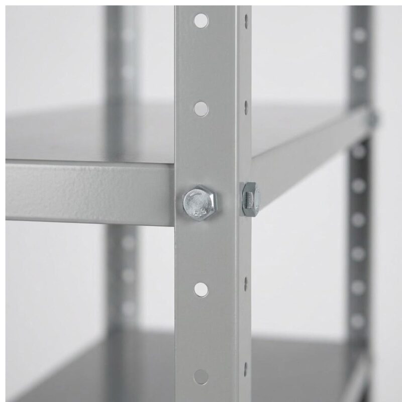 Estante de Aço 1,98×0,92×0,30m com 6 Prateleiras Reguláveis 35kg