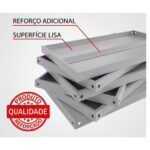 Estante de Aço 1,98×0,92×0,30m com 6 Prateleiras Reguláveis 35kg