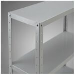 Móveis de Aço para Escritório Estante de Aço 1,98x0,92x0,30m com 6 Prateleiras Reguláveis 20kg