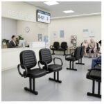 Longarina Diretor 2 Lugares Estofada 130 kg