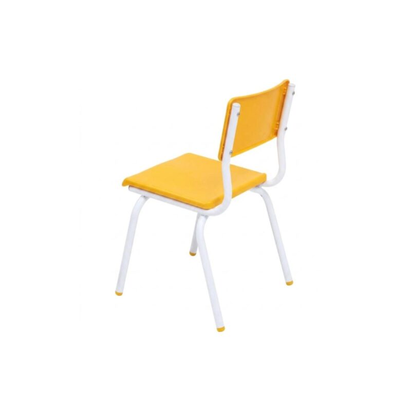 Conjunto Escolar Coletivo 6 a 10 anos com Mesa Quadrada e 4 Lugares