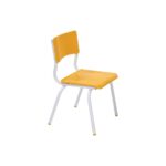 Conjunto Escolar Coletivo 6 a 10 anos com Mesa Quadrada e 4 Lugares