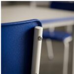 Conjunto Escolar Coletivo 6 a 10 anos com Mesa Quadrada e 4 Lugares