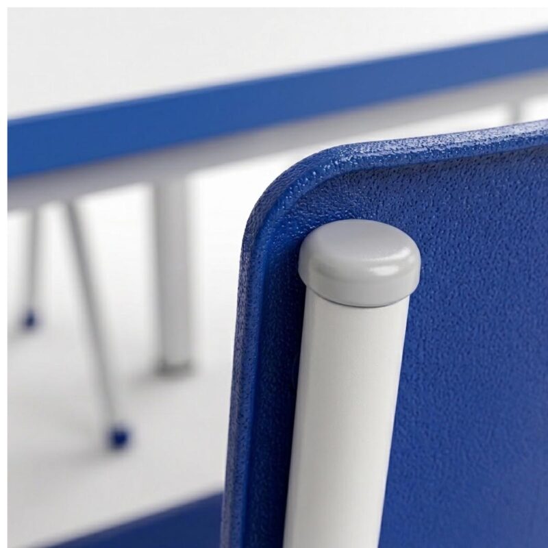Conjunto Escolar Coletivo 6 a 10 anos com Mesa Quadrada e 4 Lugares
