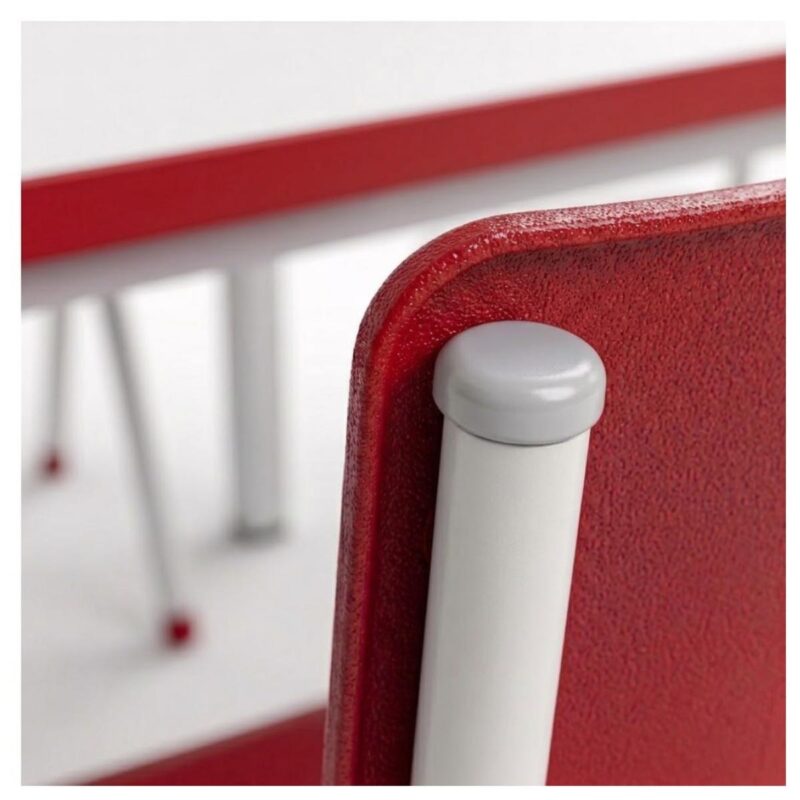 Conjunto Escolar Coletivo 6 a 10 anos com Mesa Quadrada e 4 Lugares