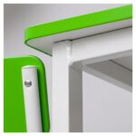 Conjunto Escolar Coletivo 6 a 10 anos com Mesa Quadrada e 4 Lugares
