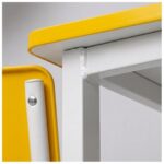 Conjunto Escolar Coletivo 6 a 10 anos com Mesa Quadrada e 4 Lugares