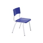 Conjunto Escolar Coletivo 6 a 10 anos com Mesa Quadrada e 4 Lugares